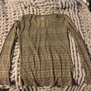 Women’s under wear long sleeve layering shirt.